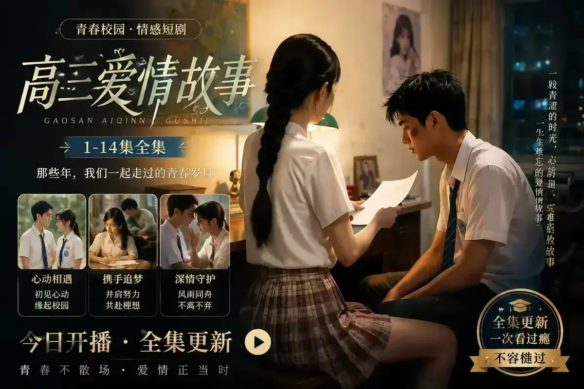 AI短剧《B中爱情故事》未删减完整版-误会篇4KHDR画质-百度网盘在线秒存-高清观看资源下载