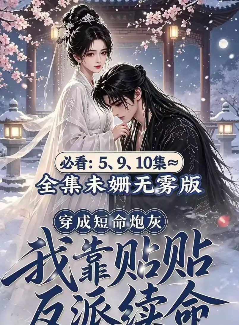 AI漫剧《穿成短命炮灰我靠贴贴反派续命》未删减高清全集免费看-穿书超甜爽剧无广告在线追剧-完整版资源网盘播放